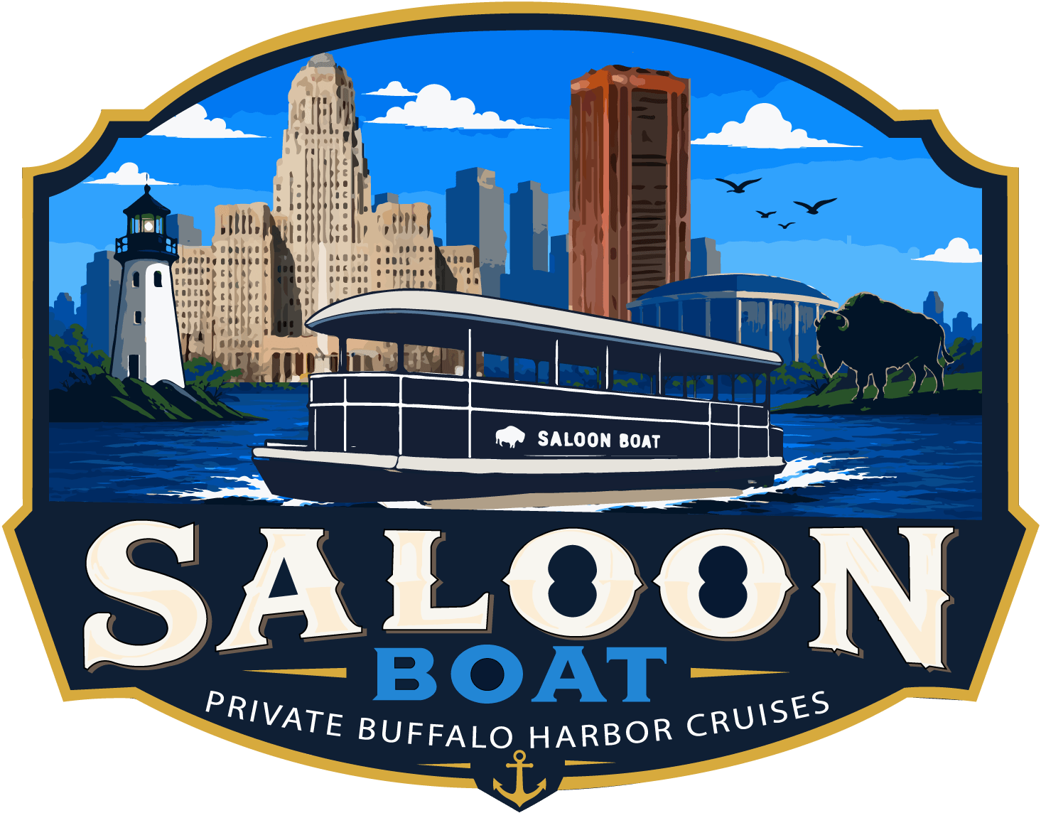 saloon boat logo new